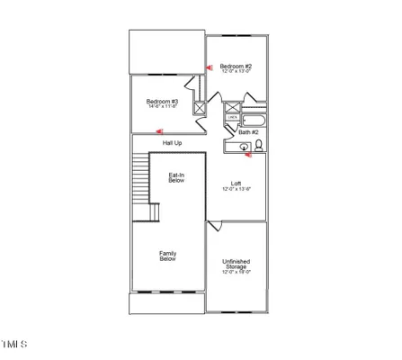 Property Slideshow image 3 of 26 | 1203 bell heather rd 17, Durham, NC, 27703