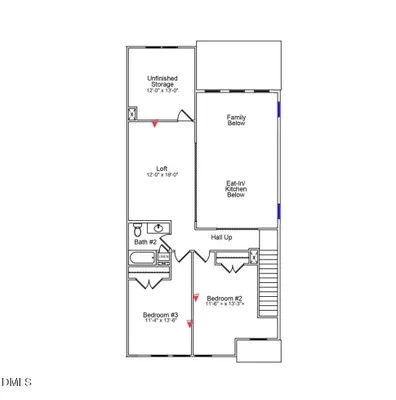 Property Slideshow image 2 of 2 | 1216 bell heather rd 54, Durham, NC, 27703