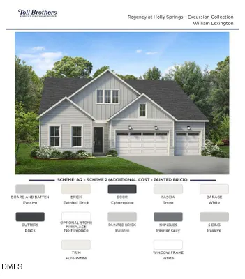 Property Slideshow image 2 of 11 | 313 anchor beam ct home site 170, Holly Springs, NC, 27540