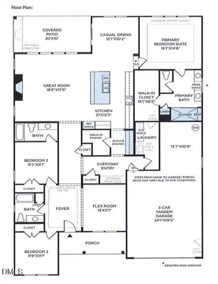 Property Slideshow image 3 of 18 | 105 utley creek ct home site 214, Holly Springs, NC, 27540