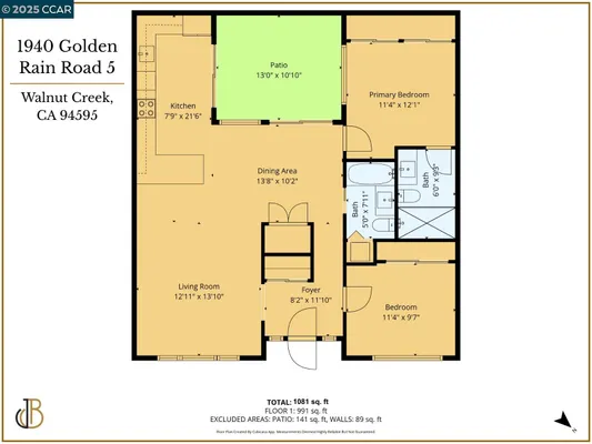 Property Slideshow image 2 of 60 | 1940 golden rain rd apt 5, Walnut Creek, CA, 94595