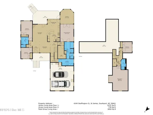 Property Slideshow image 2 of 71 | 4249 skeffington ct, Southport, NC, 28461