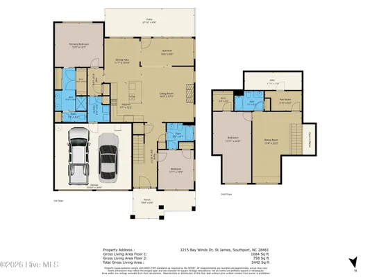 Property Slideshow image 2 of 68 | 3215 bay winds dr, Southport, NC, 28461