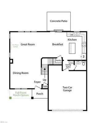 Property Slideshow image 3 of 20 | 4408 abercorn dr, Suffolk, VA, 23435