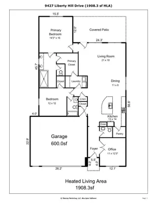Property Slideshow image 3 of 36 | 9427 liberty hill dr, Charlotte, NC, 28227
