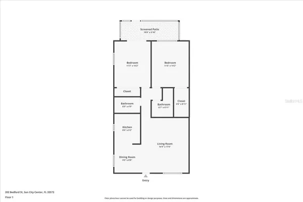 Property Slideshow image 2 of 29 | 202 bedford st 49, Sun City Center, FL, 33573