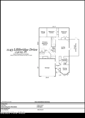Property Slideshow image 2 of 41 | 1143 lillibridge dr, Leland, NC, 28451