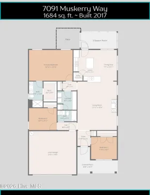 Property Slideshow image 3 of 107 | 7091 muskerry way, Leland, NC, 28451