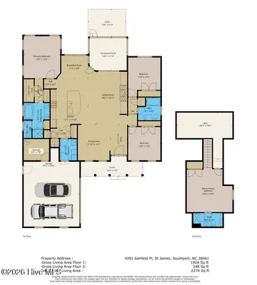 Property Slideshow image 3 of 79 | 4281 ashfield pl, Southport, NC, 28461