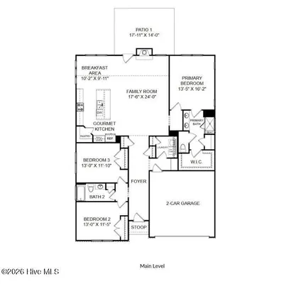 Property Slideshow image 2 of 17 | 4519 abberley way 61, Leland, NC, 28451