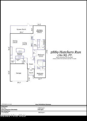 Property Slideshow image 2 of 65 | 2889 hatchers run, Leland, NC, 28451