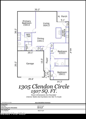 Property Slideshow image 2 of 48 | 1305 clendon cir, Leland, NC, 28451