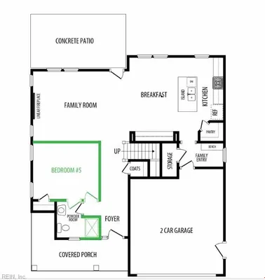 Property Slideshow image 3 of 19 | mm bennetts creek quarter (palermo 5 bedroom, Suffolk, VA, 23435