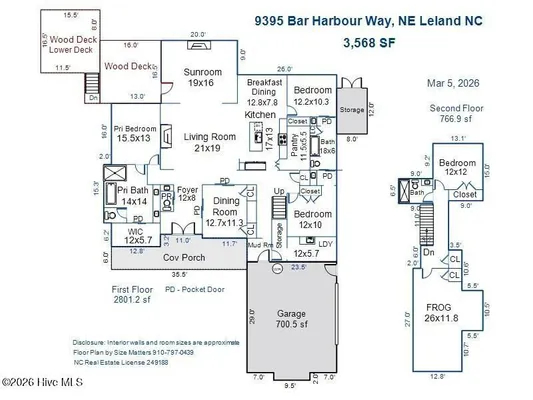 Property Slideshow image 2 of 101 | 9395 bar harbour way, Leland, NC, 28451