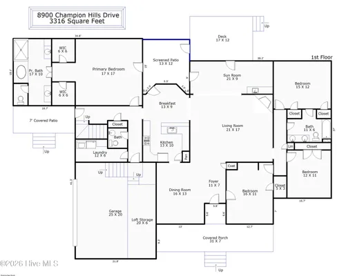 Property Slideshow image 3 of 84 | 8900 champion hills dr, Wilmington, NC, 28411