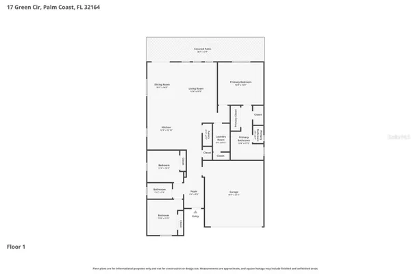 Property Slideshow image 3 of 29 | 17 green cir, Palm Coast, FL, 32164