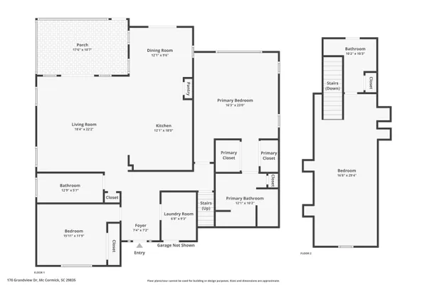 Property Slideshow image 2 of 45 | 170 grandview dr, Mc Cormick, SC, 29835