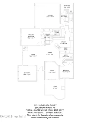 Property Slideshow image 2 of 45 | 117 w chelsea ct, Southern Pines, NC, 28387
