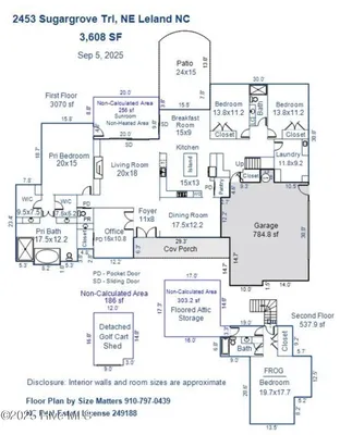 Property Slideshow image 2 of 73 | 2453 sugargrove trl, Leland, NC, 28451