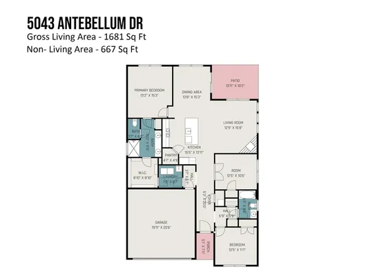 Property Slideshow image 2 of 26 | 5043 antebellum dr, Iron Station, NC, 28080