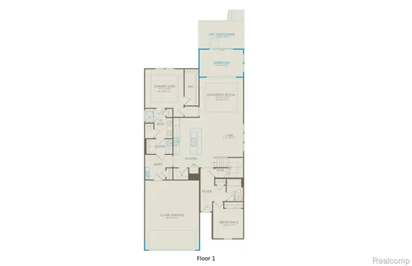 Property Slideshow image 2 of 11 | 1991 marigold way, Milford, MI, 48381
