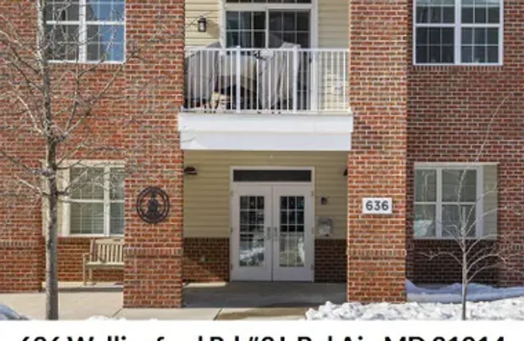 636 WALLINGFORD RD UNIT 3J, BEL AIR, MD,..., Bel Air, MD 21014