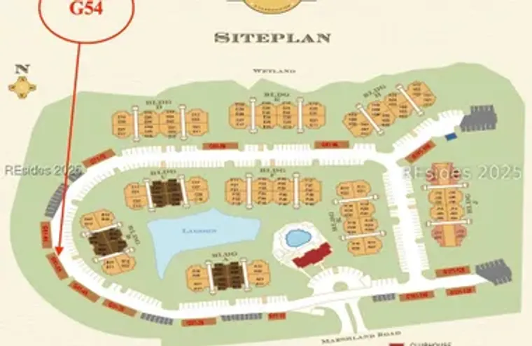 380 MARSHLAND RD G54, HILTON HEAD ISLAND..., Hilton Head Island, SC 29926