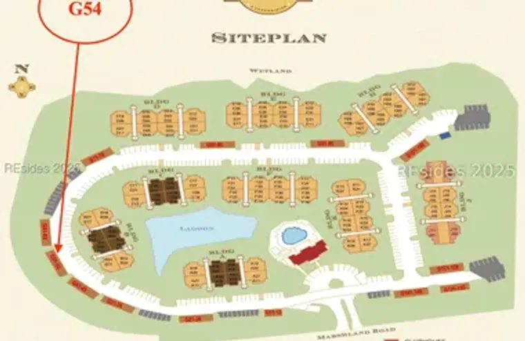 380 MARSHLAND RD G54, HILTON HEAD ISLAND..., Hilton Head Island, SC 29926