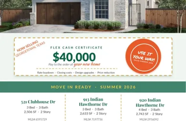 913 INDIAN HAWTHORNE DR G, GEORGETOWN, T..., Georgetown, TX 78628