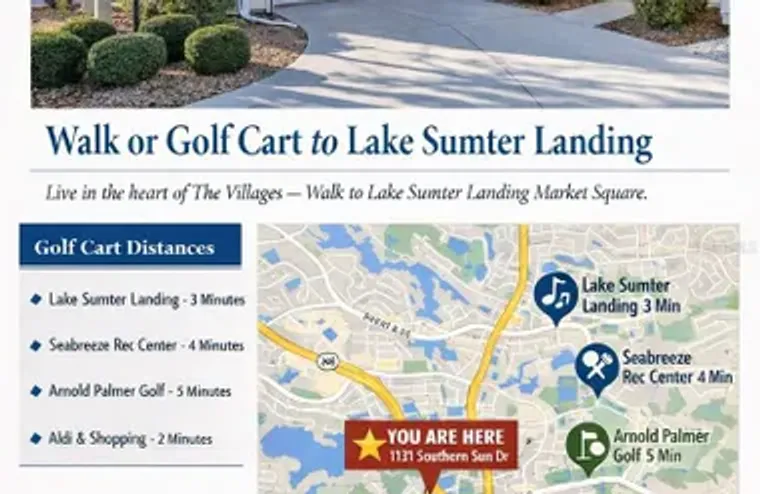 1131 SOUTHERN SUN DR, THE VILLAGES, FL, ..., The Villages, FL 32162