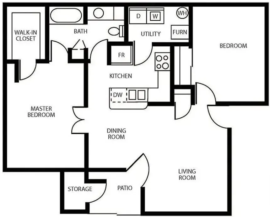 2B1B - Apartment Homes