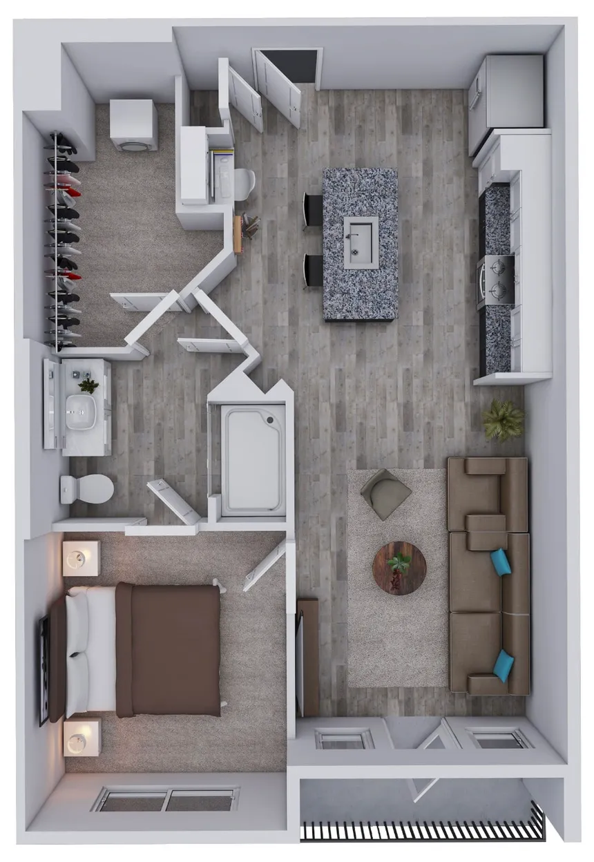 Plan A1 - Apartment Homes