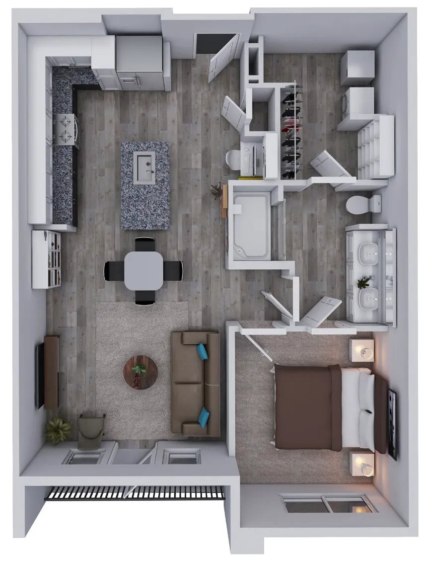 Plan A2 - Apartment Homes
