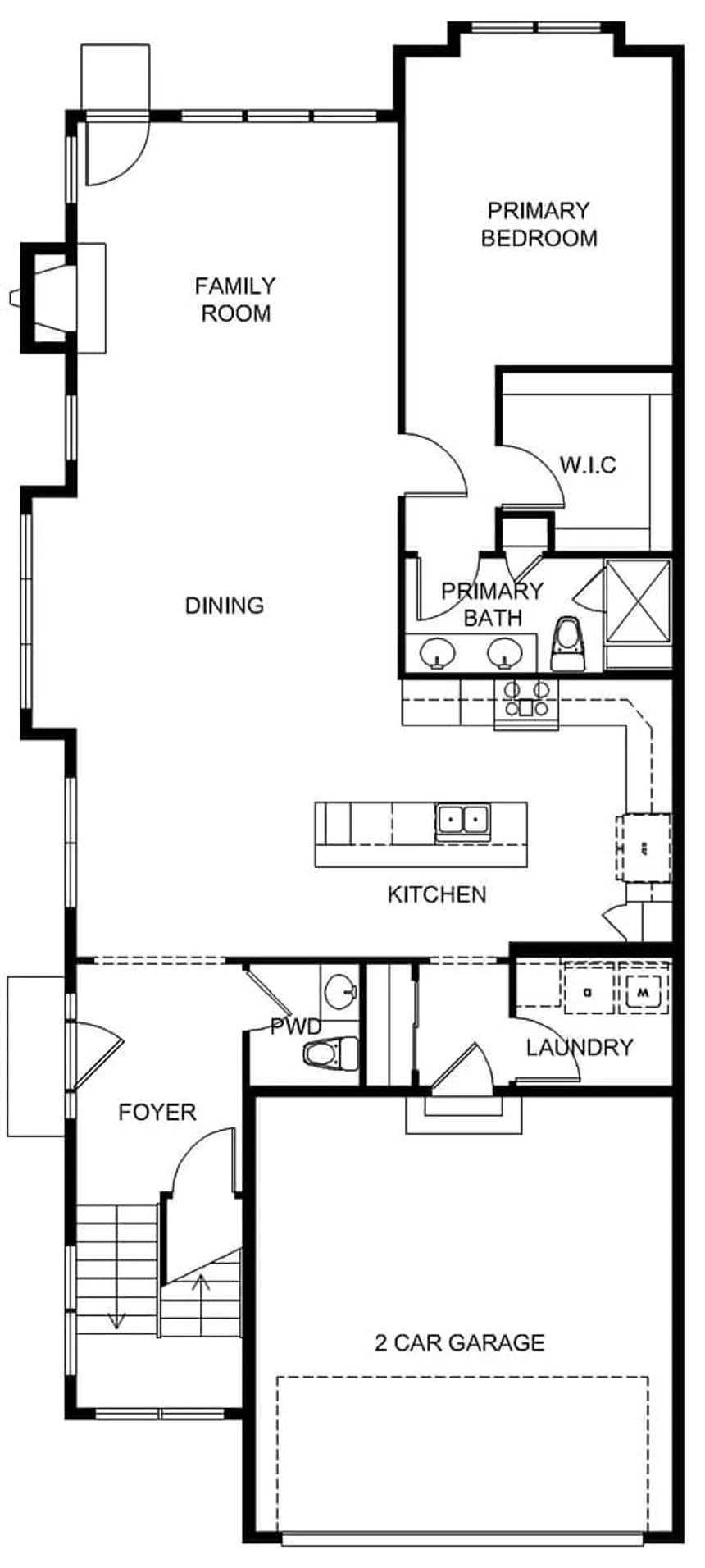 The Banbury - Attached Homes