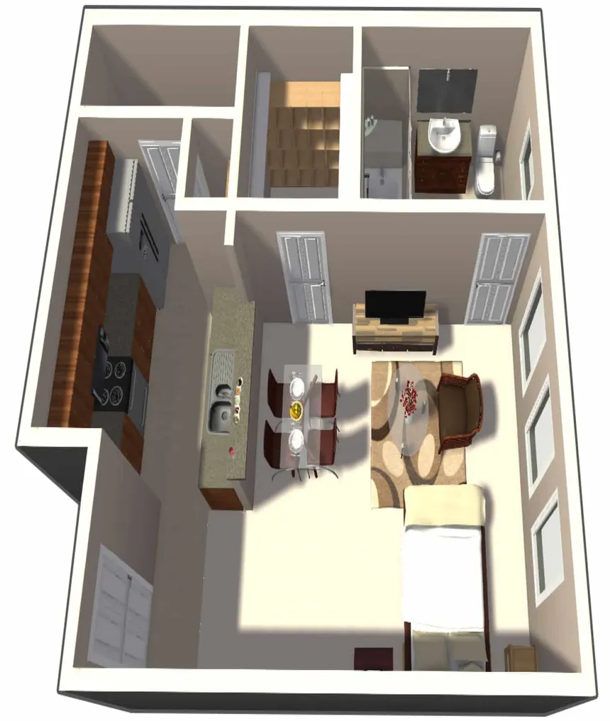 Efficiency - Apartment Homes