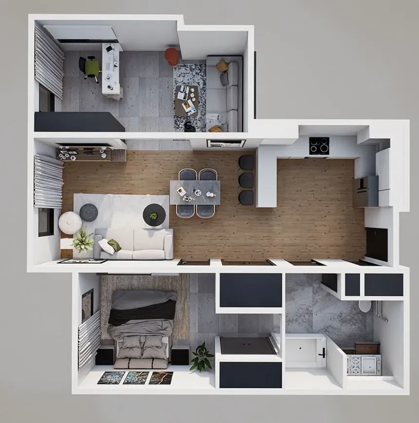 One Bedroom Deluxe - Apartments