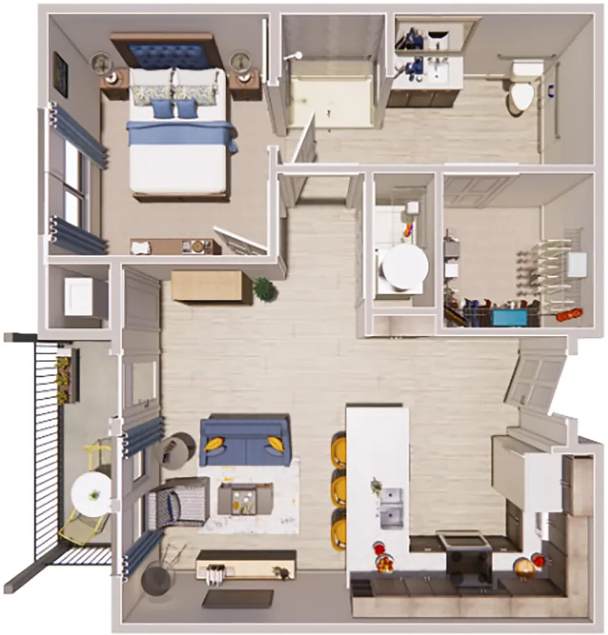 Gardenia (Accessible) - Apartment Homes