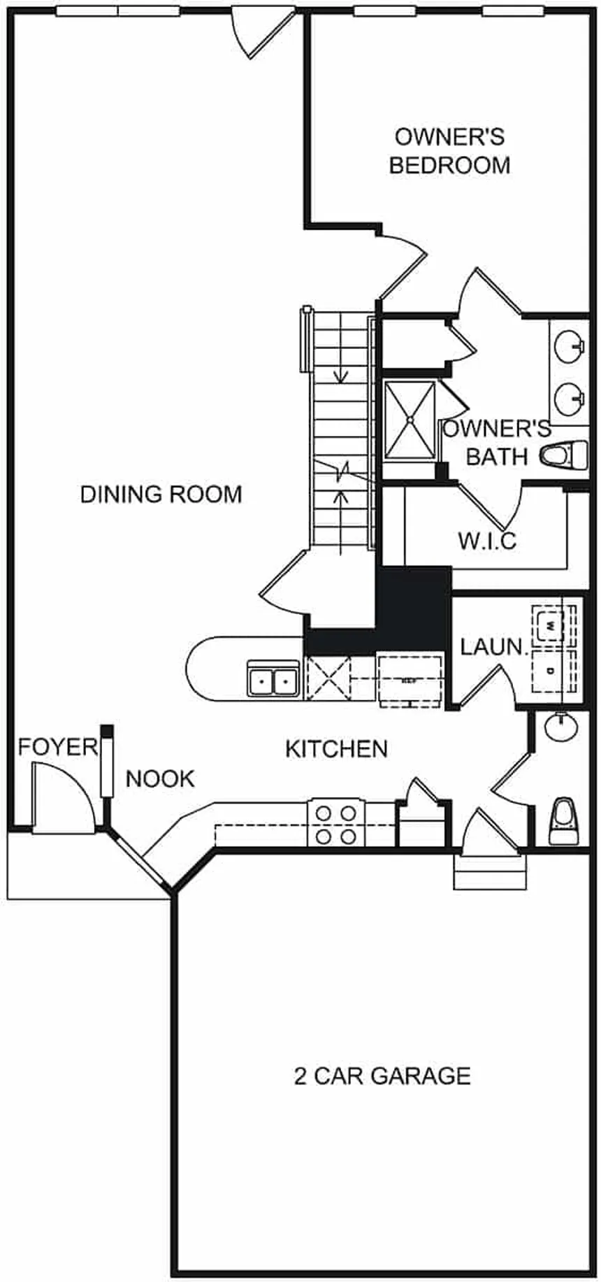 The Calvert - Attached Homes