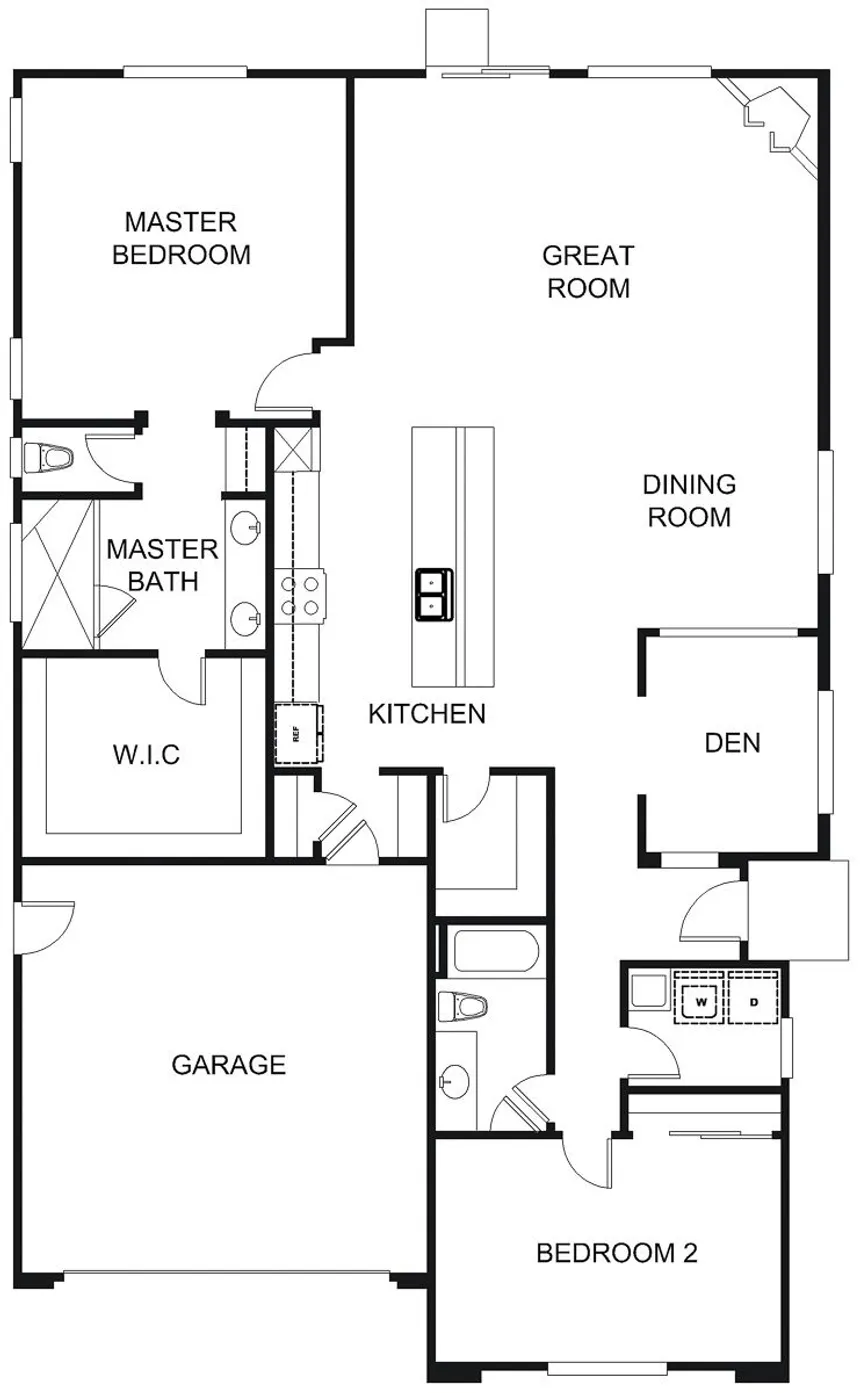 Plan 2 - Single Family Homes