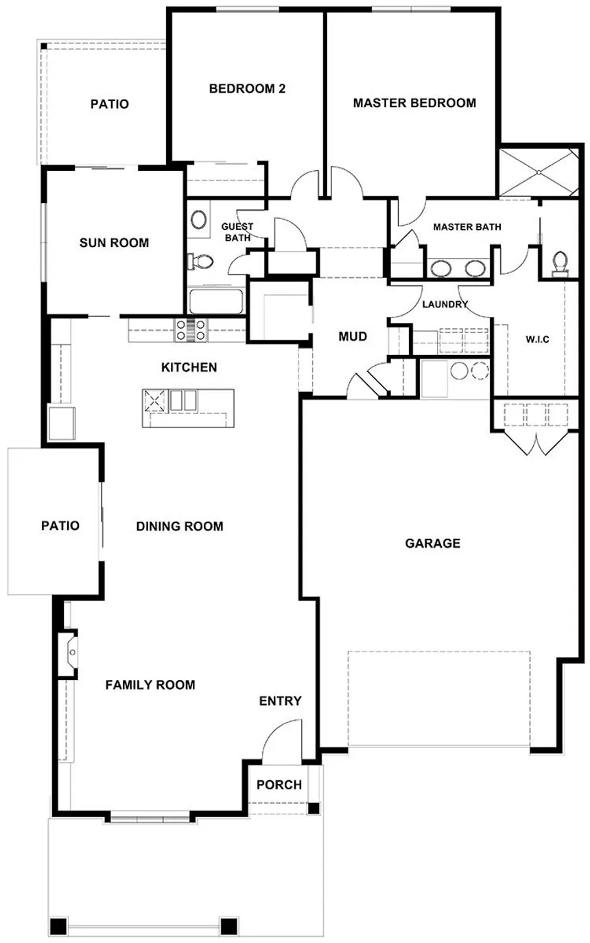 Dublin Bay Plan A - Attached Homes