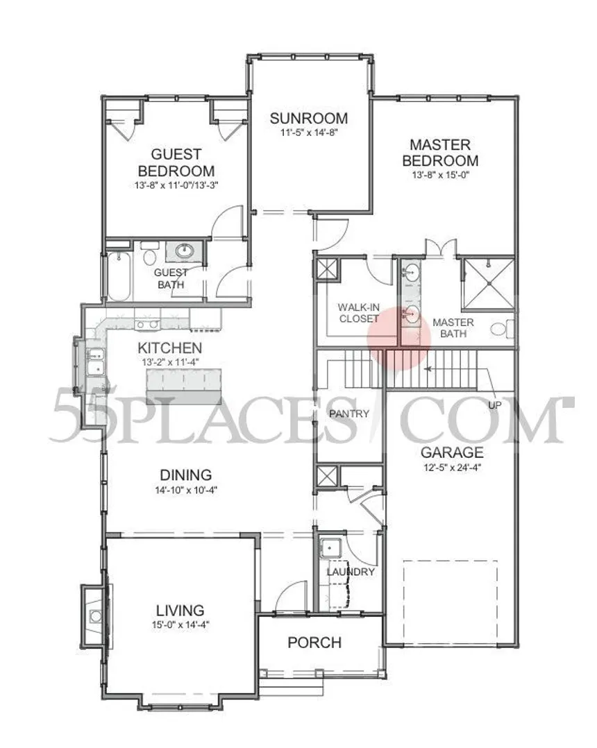 Rutherford Close Plan A - Attached Homes