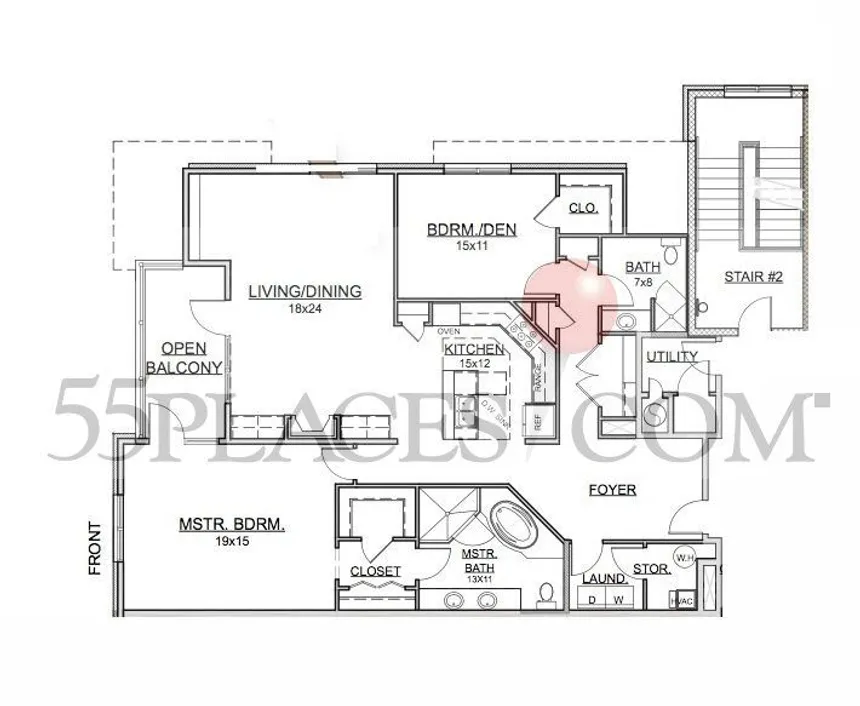 1706 B - Eaglescliffe Condos - Building I