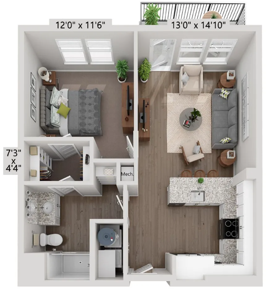 A3 - Topaz - Apartment Homes