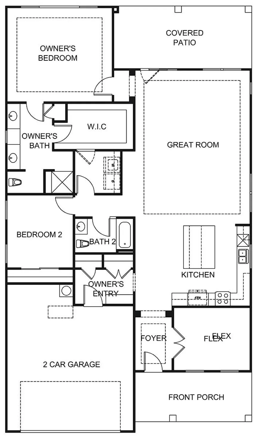 The Lewis - River Falls by Cornerstone Homes