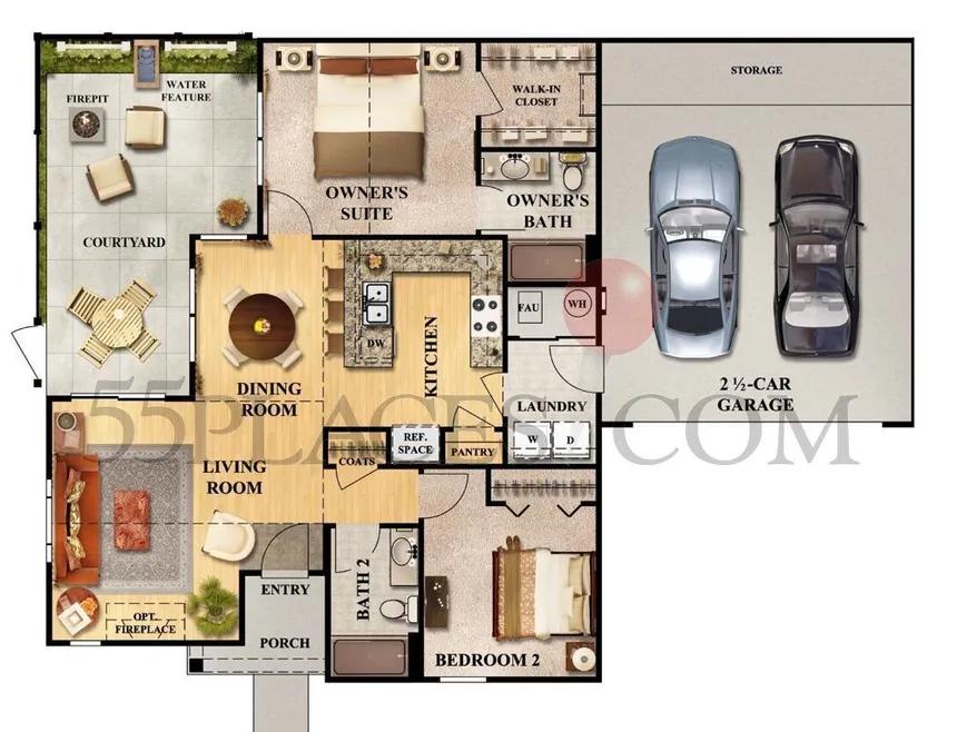 Aboreta - Courtyard Series - Attached Homes