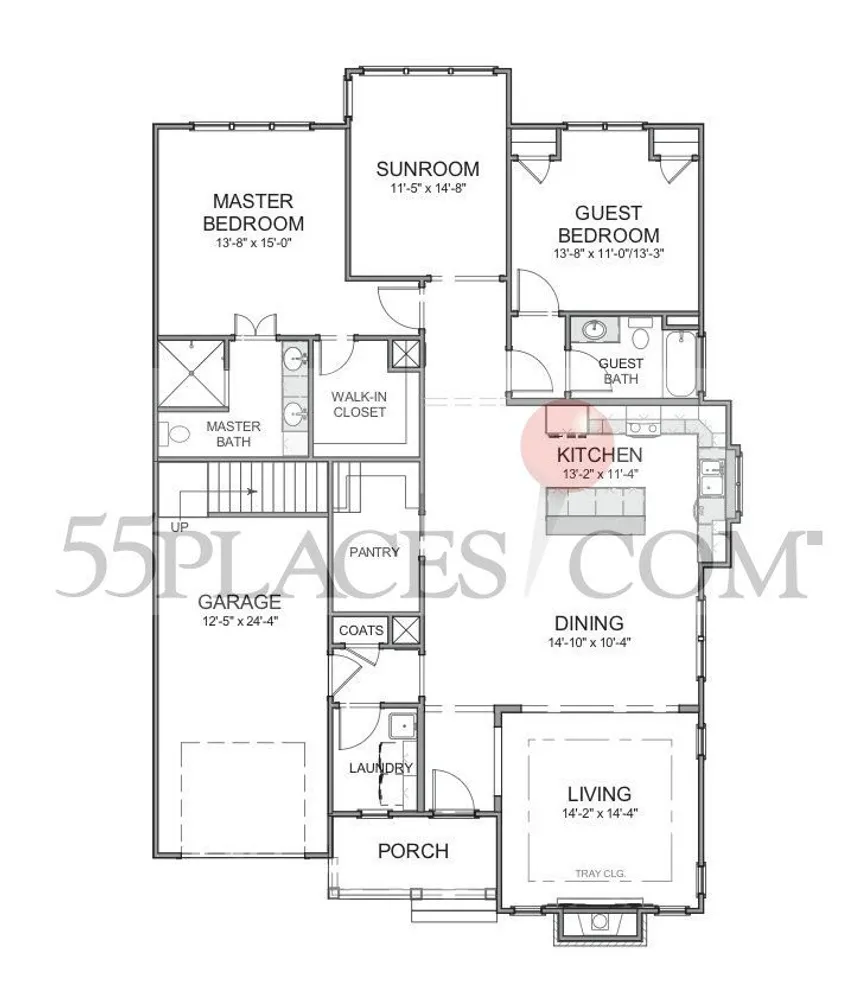 Rutherford Close Plan B - Attached Homes