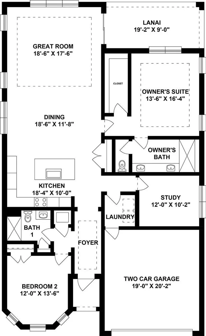 Poinciana Grande - The Whitehall Collection