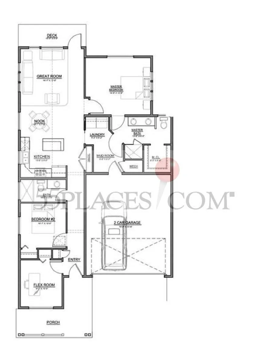 One-Story - Cottage-Style Homes