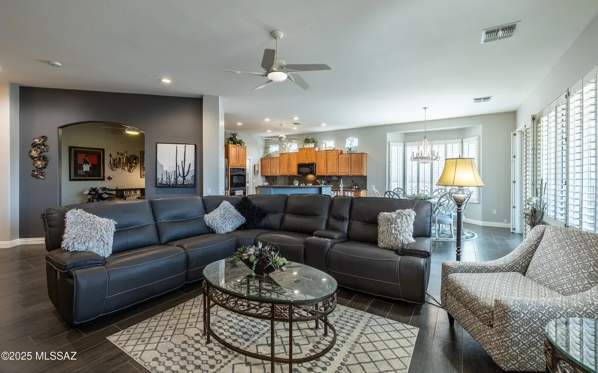 Property Slideshow image 1 of 48 | 5371 w leatherflower ln, Marana, AZ, 85658