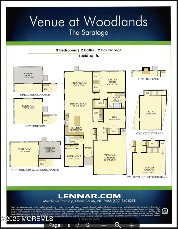 Property Slideshow image 1 of 44 | 100 woodside ln, Whiting, NJ, 08759